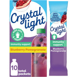 Crystal Light Pure Immunity Blueberry Pomegranate Drink Mix – Stocking Stuffer and Care Package Favorite for Her