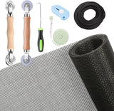 TOOLTRIZ Decorative Mesh Screen Replacement – Black and Gray for Modern Homes