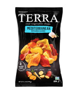 Terra Mediterranean Vegetable Chips – Lightweight Sharing Snack for Beach Days and Backyard Cookouts, 6.8 Oz