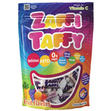 Zollipops KETO Taffy Assorted Fruit 5oz – Diabetic-Friendly Chewy Sweets for a Calming Nighttime Sweet Ritual