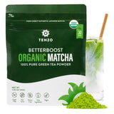 Tenzo Matcha Green Tea Powder – Pre-Sweetened Ceremonial Blend for Focused Afternoon Work Sessions