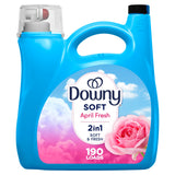 Downy Soft Liquid Fabric Conditioner Cool Cotton, Wrinkle-Reduction Laundry Softener for Crisp Work Attire and Focus-Friendly Home Office