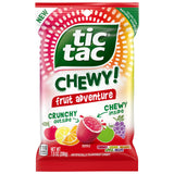 Tic Tac Chewy! Fruit Adventure Candy – Better-For-You Chewy Treat with Natural Fruit Flavors, 7 oz