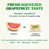 True Citrus Grapefruit Sachet Packets – Simple Three Ingredient Hydration for the Uncluttered Kitchen, 32 Count
