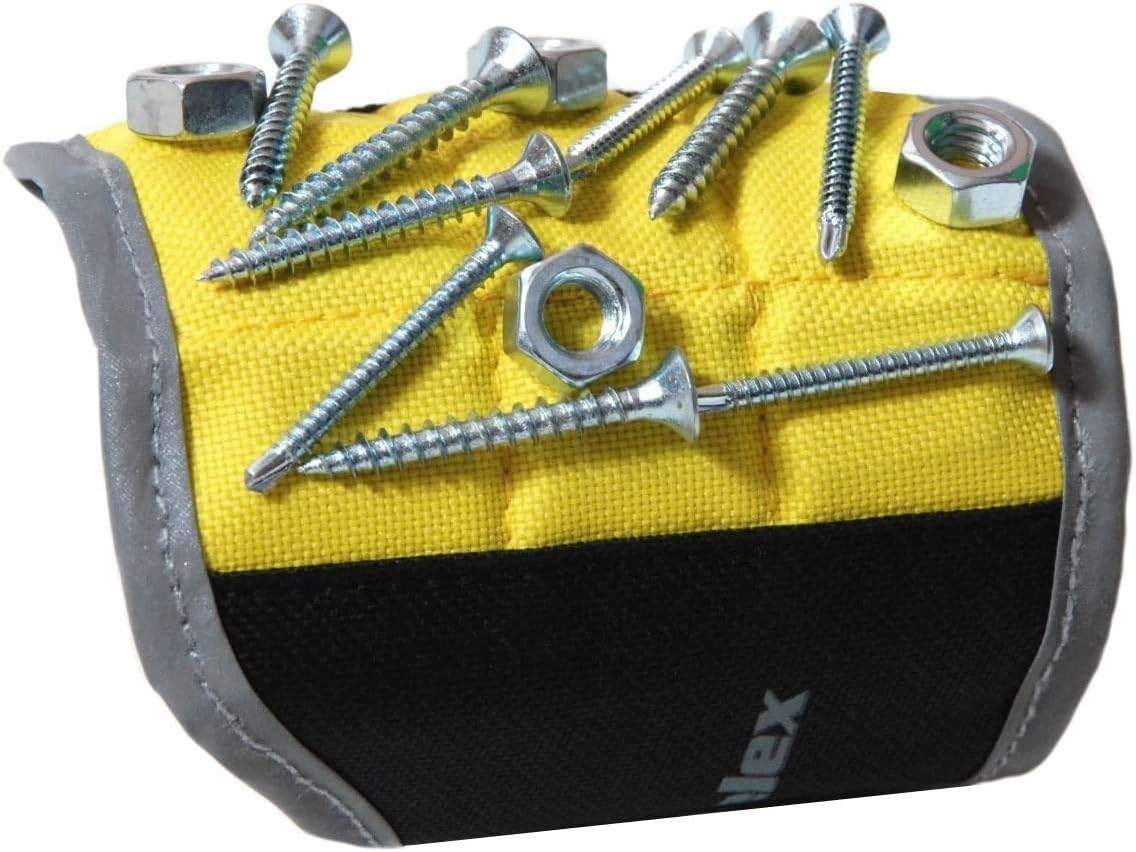 Magnelex Magnetic Wristband – Hand Safety Tool for Overhead Drilling and Ceiling Fan Installation, One-Size Fits All Wristband
