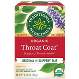 Traditional Medicinals Organic Throat Coat – Housewarming and Valentine's Day Gift for the Tea Ritualist