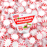 Starlight Peppermint Mints – Wedding and Birthday Party Favors, 1 Pound Bulk Bag of Hard Peppermint Candy