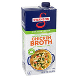 Swanson Natural Goodness Lower Sodium Chicken Broth – Everyday Cooking Broth for Hypertension-Friendly Meals