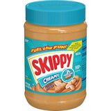 SKIPPY Creamy Peanut Butter for Backyard Gatherings and Portable Trail Snacks, 28 oz Jar