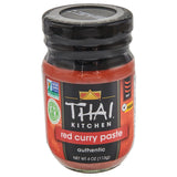 Thai Kitchen Gluten Free Red Curry Paste, 4 oz — Gluten Free and Soy Free Stir Fry Sauce for Balanced Diets