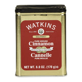 Watkins Gourmet Pure Ground Cinnamon Tin – Heart-Healthy Spice for Blood Sugar and Cholesterol Support, 6 oz Tin
