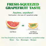 True Citrus Grapefruit Sachet Packets – Portable Hydration for Hiking Trails and Camping Trips, 32 Count Box