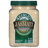RiceSelect Jasmati Rice – Nut-Free Allergen-Friendly Base for Kid Lunch Bowls, BPA-Free Jar