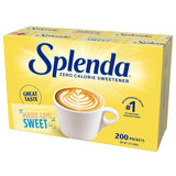 SPLENDA Zero Calorie Sweetener Packets – Guilt-Free Low-Carb Lifestyle Support, Single-Serve Packets for Daily Mindful Sweetening