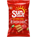 SunChips Garden Salsa Better-For-You Chips, 7 oz – Whole Grain Home Pantry Snack for Clean-Label Wellness Diets