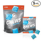 Gatorade Energy Chews Cool Blue – Youth Team Snack Pack, Six-Chew Portion Pouches for Baseball Soccer and Volleyball Squads