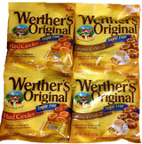 Werther's Original Sugar-Free Coffee and Classic Caramel Hard Candy – Low-Carb Treat Companion for Mindful Snacking