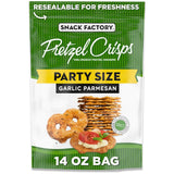 Snack Factory Pretzel Crisps Original Non-GMO 14 oz Shareable Snack Gift for Father Office and White Elephant
