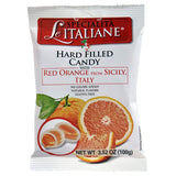 Serra Le Italiane Italian Orange Sweets – Understated European Candy in a Slim Resealable Bag for Effortless Storage