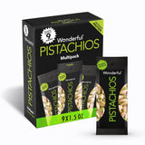 Wonderful Pistachios Individually Wrapped Packs – Airline Carry-On Friendly Travel Snack