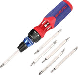 WORKPRO 12-in-1 Bit Driver – Electricians Pouch Essential for Panel Work and Tight Panel Screws