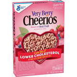 Very Berry Cheerios Gluten Free Family Size Cereal – Stay-Crunchy Pantry Pack for Cabin, RV, and Beach House Stays