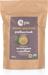 Yupik Organic Psyllium Husk Powder – Neutral, Additive-Free Fiber for Effortless Daily Nutrition