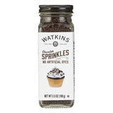 Watkins Chocolate Jimmies Sprinkles – Real Cocoa Flavor for Clean Ingredient Desserts