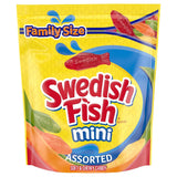 Swedish Fish Mini Fish Chews – Beach Day, Ballgame, and Outdoor Festival Snack for On-the-Go Chewy Treat Cravings, 24 Count