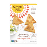 Simple Mills Veggie Pita Crackers Variety 2-Pack – Road-Trip Snacks for Picnic Bags, Campsites, and Park Lunches