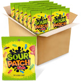 Sour Patch Kids Original Soft & Chewy Candy 3.6oz Bag Pack of 12 – Parent-Approved Pantry Snack for Lunchboxes, Road Trips, and Playdates