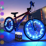 TINANA Kids Bike Wheel Light Set – No-Tools Installation for Bikes 16 Inches and Up