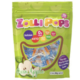 Zollipops Made in USA Candy Gift – Caramel and Green Apple Sugar-Free Lollipops for Teacher Appreciation and Easter