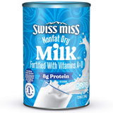 Swiss Miss Dry Milk Canister with Calcium and B Vitamins – Clean, Neutral Flavor for Clean-Eating Pantry Plans