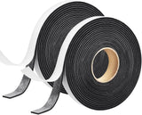 Office Quiet Foam Seal – Black Window and Door Weather Strip for Conference Nooks and Deep Work Bedrooms
