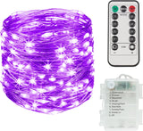 suddus Low-Heat Twinkle Lights – Safe Overnight String Lights for Bedroom with Built-In Timer