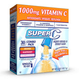 Super C Singles to Go Powder Packets – Quick Energy Drink Mix for Commuter Productivity