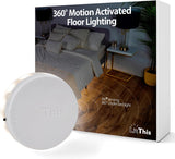 LuminAura Infant Night Companion – Battery Powered Floor Light for Nursery and Playroom