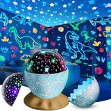 Pre-Sleep Relaxation Projector Lamp for Children – 3-in-1 Starry Sky and Sea World Night Light