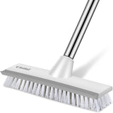 SetSail Long Handle Bathroom Scrub Brush with Hanging Loop – Streamlined Design that Keeps Shower and Tub Areas Looking Clean and Clutter Free