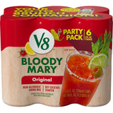 V8 Bloody Mary Mixer Variety 6-Pack, MSG-Free Cocktail Companion for Wellness-Focused Hosts