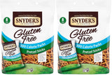 Snyder's of Hanover Gluten Free Pretzel Sticks – Conference Room Snack for Shared Workdays, Individually Wrapped 100 Calorie Packs, 24 Ct
