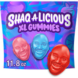 SHAQ-A-LICIOUS Hershey XL Gummies Individually Wrapped Snack-Size Bags for Esports Tournament Snacking, Remote Work Energy, and Pre-Exam Fuel, 8.5 oz Two-Pack