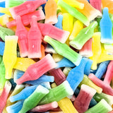 Wax Bottle Candy Drinks – Curated Retro Candy Assortment in Bulk Half-Pound Bag, Unique White Elephant and Valentine's Day Gift Idea