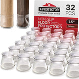 X-PROTECTOR Felt Furniture Pads – Family Safe Floor Guards, No Tools or Nails Needed