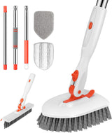 SetSail Telescoping Scrub Brush – Streamlined Storage Solution for Studio Living, Fits in Any Closet