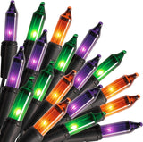 TW SHINE Heavy-Duty String Lights – Outdoor Halloween and Christmas Display for Front Yard Trees, Walkways, and Booths