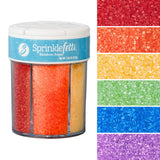 Sweets Indeed Halloween Dessert Topping Set – No-Bleed Color Sprinkles for Kids Birthday Cakes and School Treats