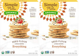 Simple Mills Organic Seed Crackers, Everything – Simple Ingredient Cracker for Less-Is-More Living