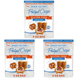 Snack Factory Pretzel Crisps Gluten Free – Thoughtful Snack Gift for Newly Diagnosed Celiac Diets, Original 3-Pack